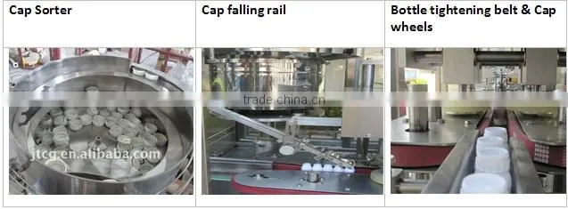 In-Line Screw capping machine for shampoo lid/ pesticide cap...