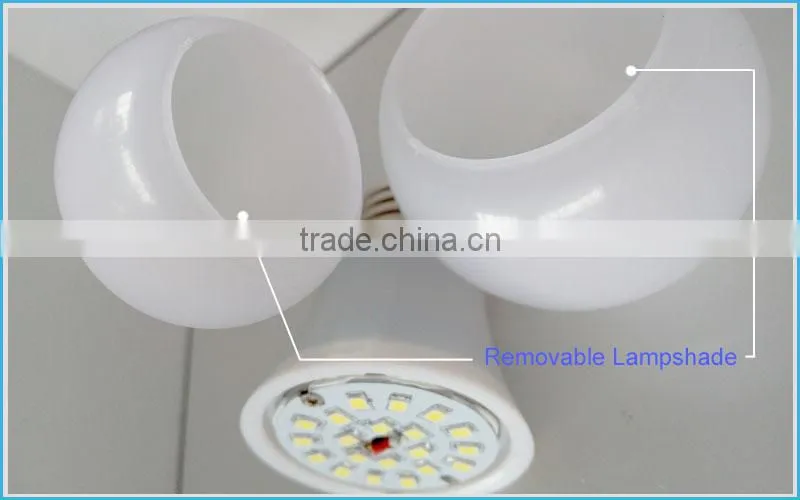 Plastic coated Aluminum A60 e27 led glass bulb