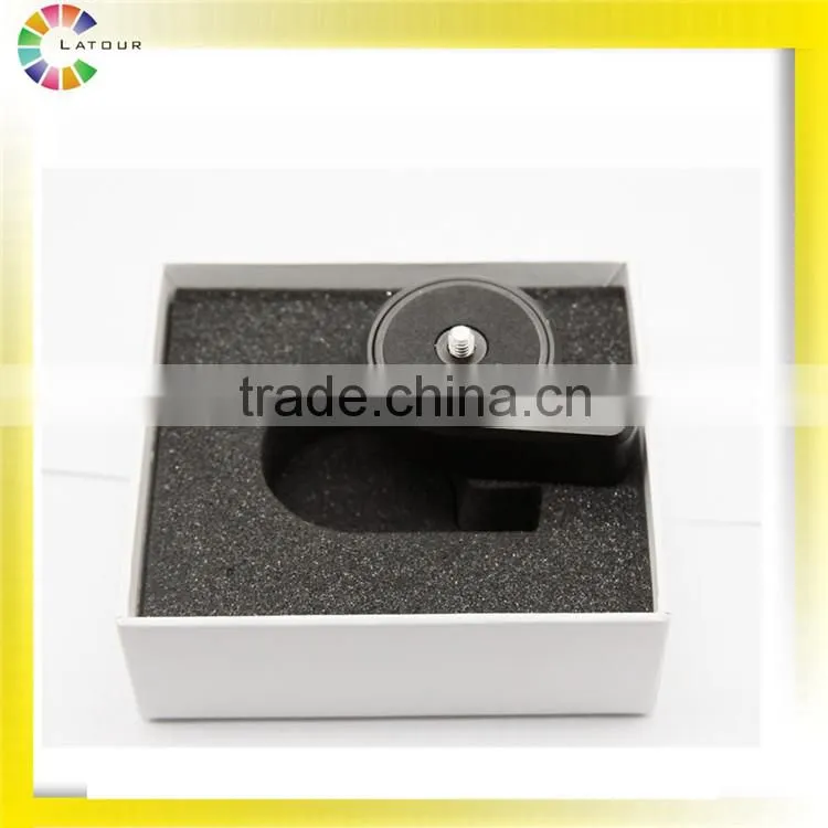 China new tripod mount head for DSLR camcorder video camera shooting professional quick release plate video tripod