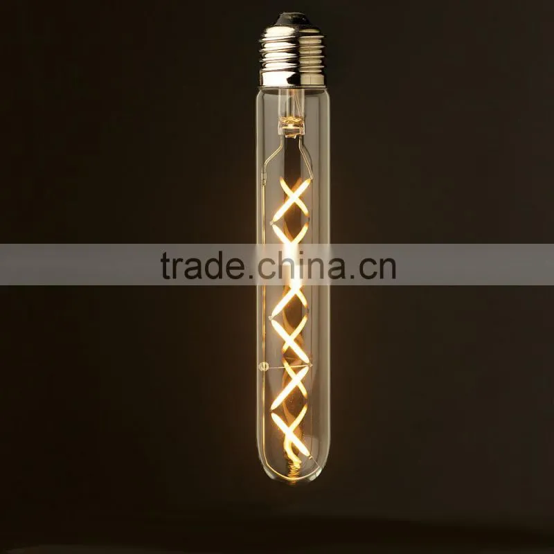 2-8 Watt Dimmable Filament LED Clear Medium Tube T30 LED Filament Bulb