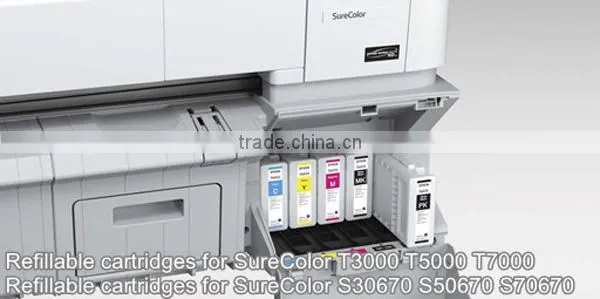 Inkstyle Large Refill Ink Cartridge for Epson SureColor T3000 T5000 T7000