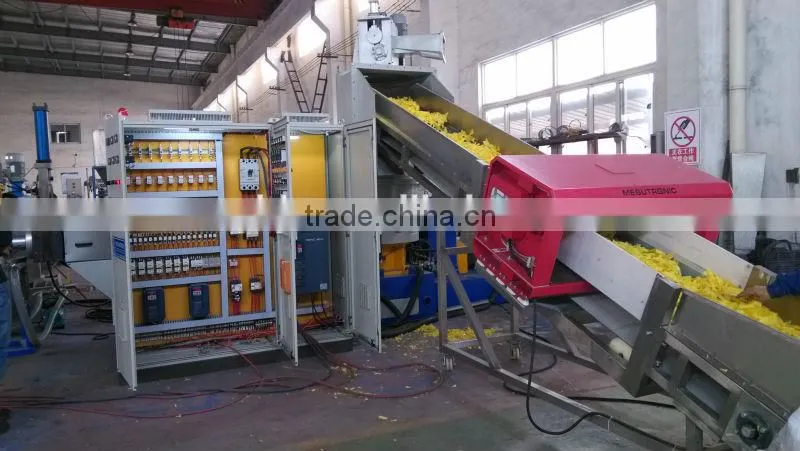 Plastic Film / Bottles Pelletizer Granulator Machine