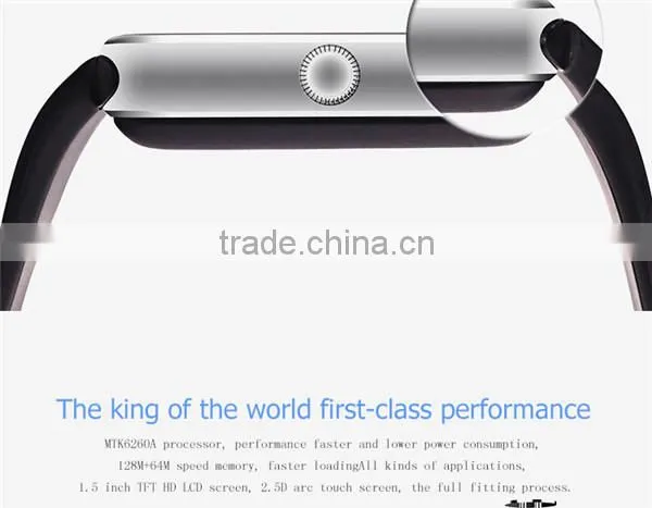 2016 Newest Bluetooth Smartwatch GT08 Smart Watch for iPhone and Android Smartphones