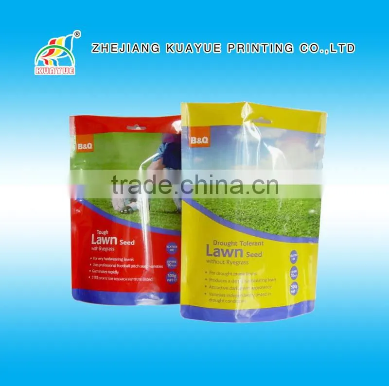 Customized New High Quality Customized Resealable Stand up Pouch with Zipper