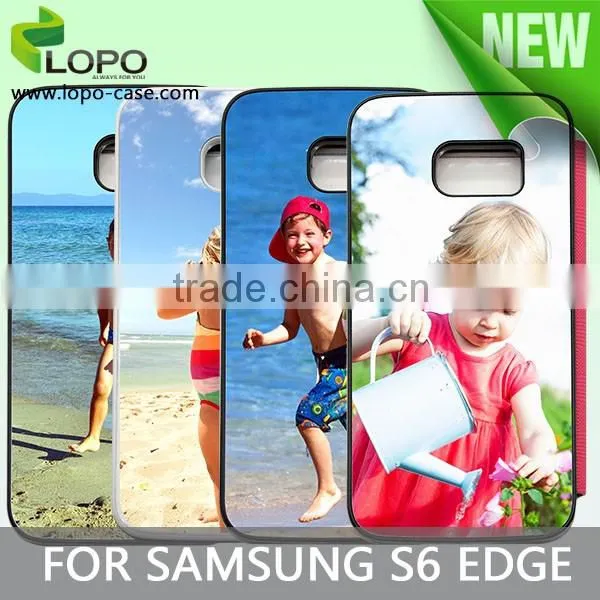 New Product supply Sublimation Flip Cover Case for Samsung S6 EDGE