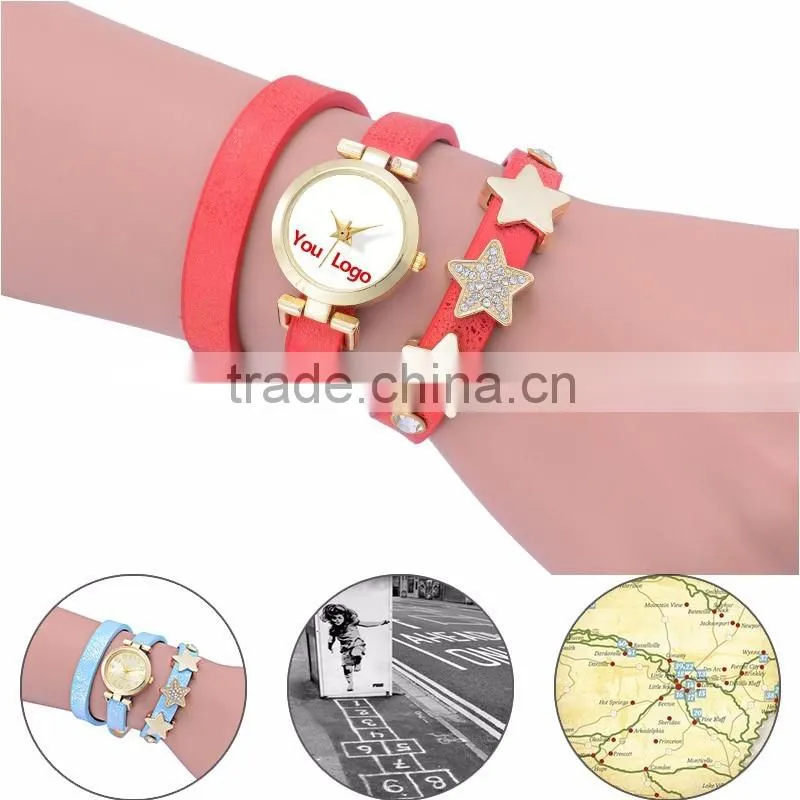 Retail Fashion Women Watches Customized with Your Business Name Boyfriend Gift
