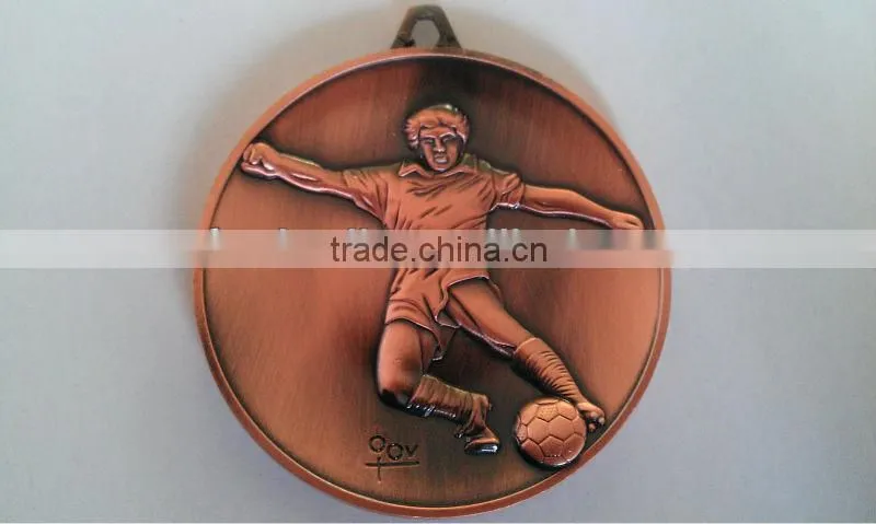 Three-dimensional characters of basketball medal