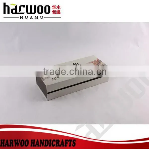 Beautiful paper packing tea box for caddy