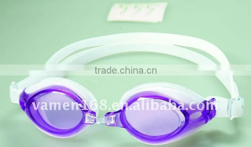 Customized Color Silicone Swimming Goggles