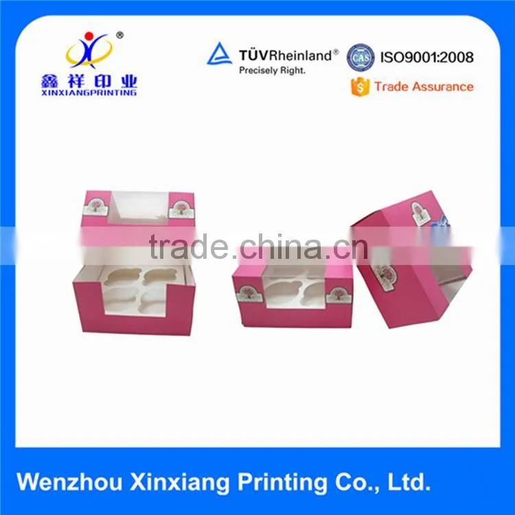 Lovely Gable Window Paper Cake Boxes and Packaging