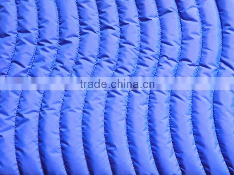 Waterproof padding cotton quilted embroidery fabric