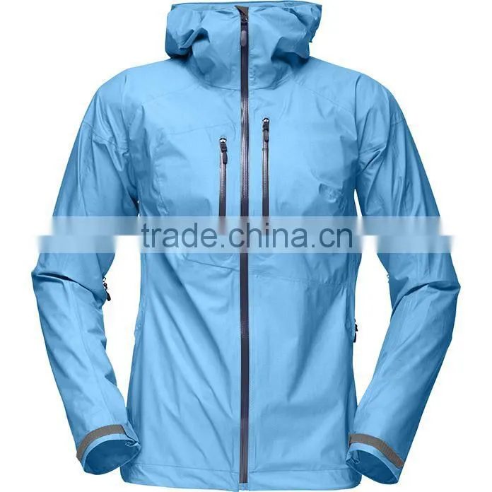 Fashion design outdoor waterproof hooded jacket women