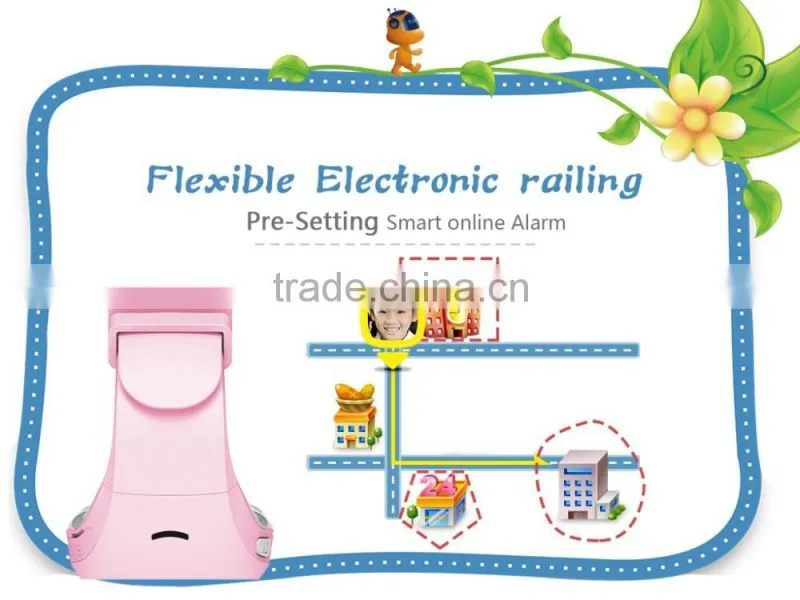GPS Smart Tracker kids pedometer watch,gps wrist watch for kids
