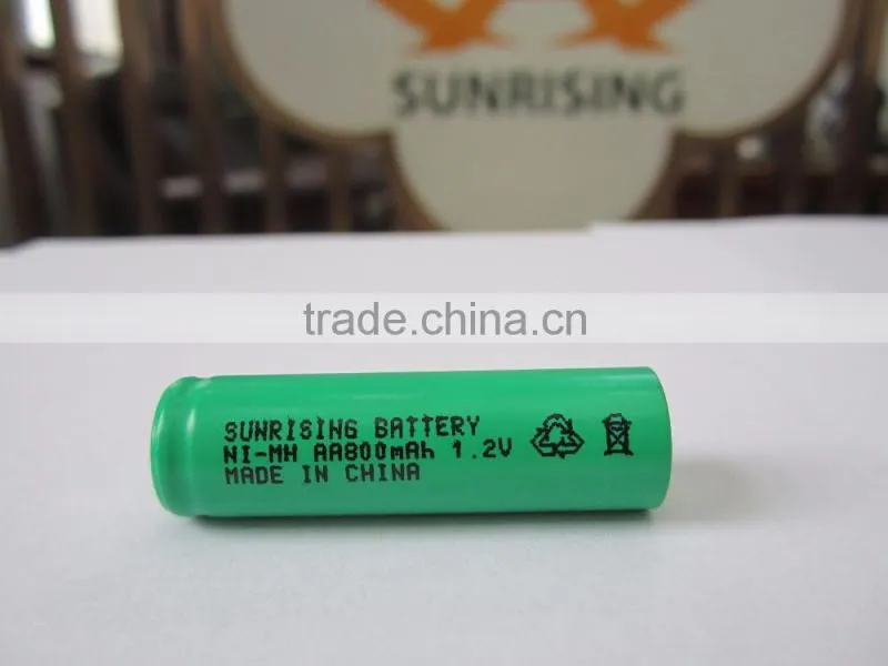 AA 800mAh 1.2 V Quanlity Rechargeable Battery NI-MH 1.2V Rechargeable 2A Battery Baterias Bateria
