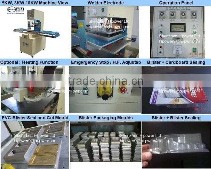 high frequency clamshell sealing tool