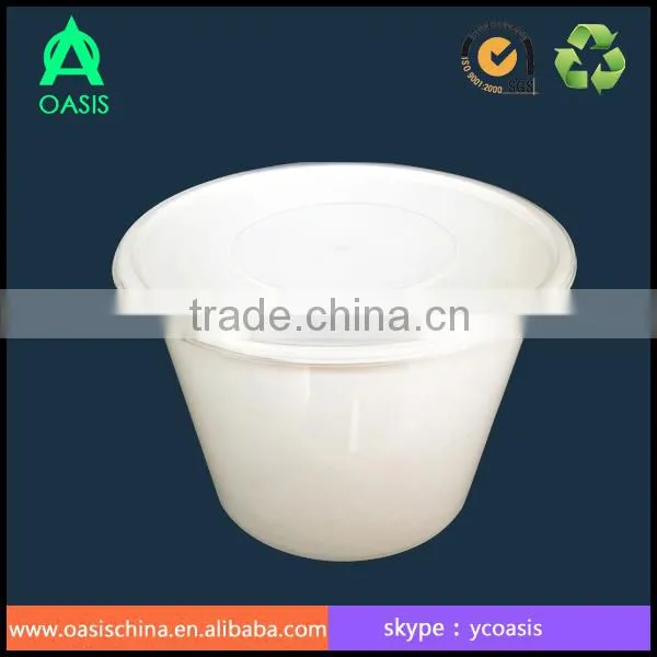 Disposable round pp container 1000ml