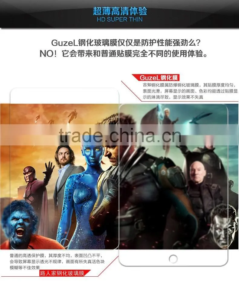 Hot Selling Tempered Glass Screen Protector For ipad Air/Air 2 Tempered Glass