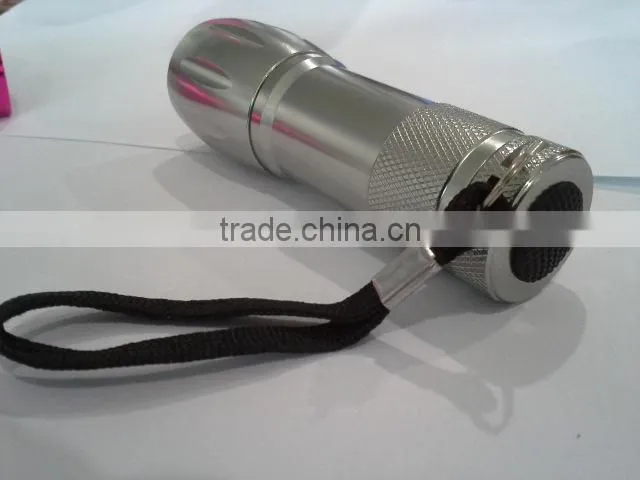 9 Led promotional mini Led flashlight torch