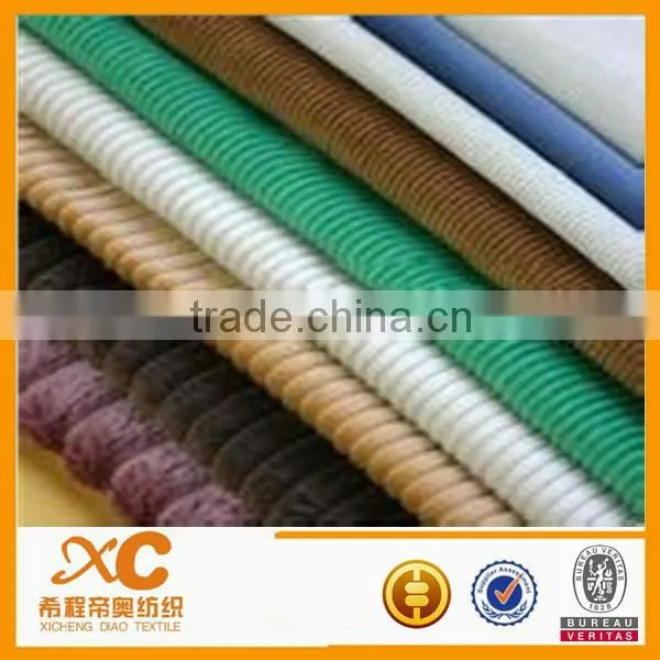 wale corduroy fabric raw material from china