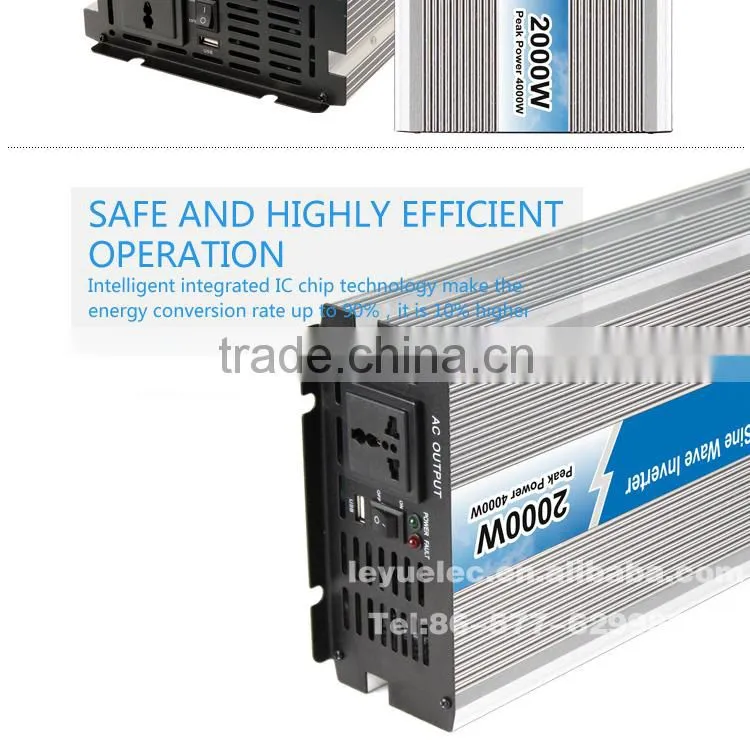 OPIP-2000-1-12v off grid for solar system 2000w pure sine wave inverter