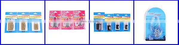 4 digtal number cute cartoon combination locks for promotion gift