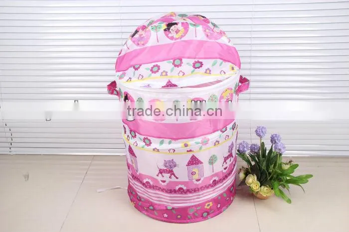 Pop up hamper,Foldable storage hamper,spiral pop up hamper