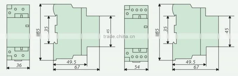 25A 1POLE Compact Contactor