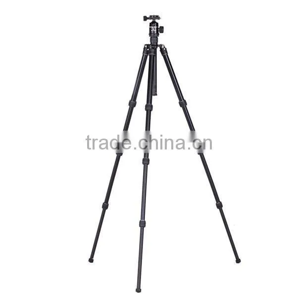 Sunrise Professional 4 section aluminum tripod DSLR tripod Camera Tripod 2016 new professional digital camera tripod