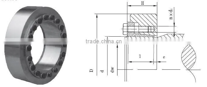 keyless bushing/power locking/locking device