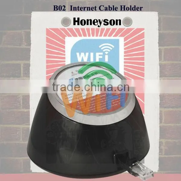B-02 Hotel WIFI/Wireless Adaptor Guest Room Internet Cable Holder