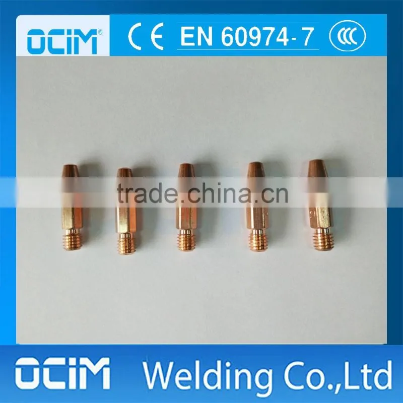 KMP M8*35mm welding contact tips for PMT42 welding torch