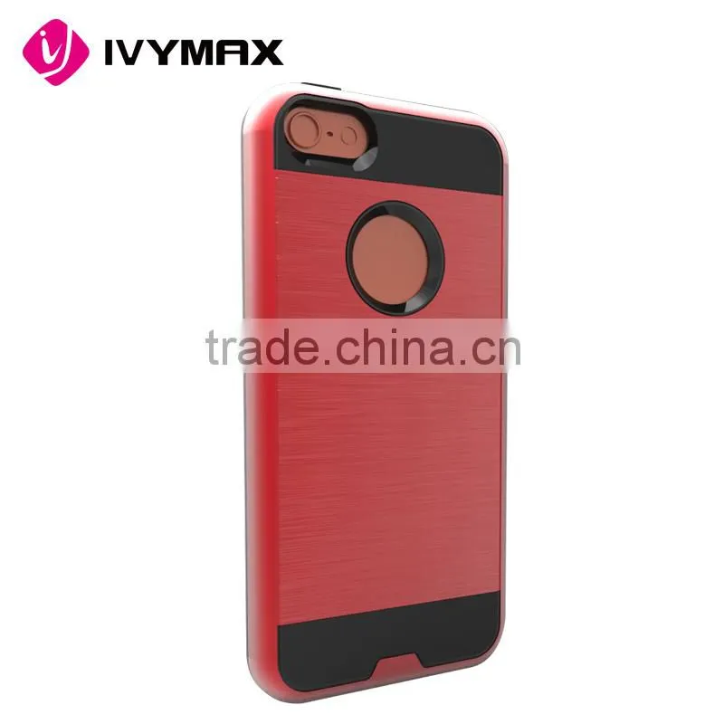 IVYMAX tough rugged shockproof 2 in 1 hybrid combo case for iphone 5se