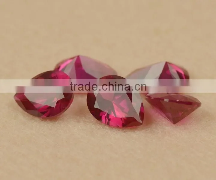 indian 5# industrial synthetic corundum ruby lal yaqoot gemstones stones