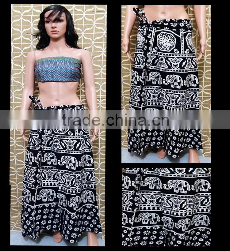 Sarong Wrap Skirts in India