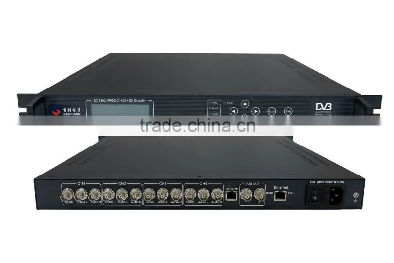 SC-1302 Magum 4-channel IPTV encoder