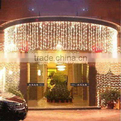 1000 Leds 10M x 3M Outdoor Curtain String Light Christmas Xmas Party Wedding