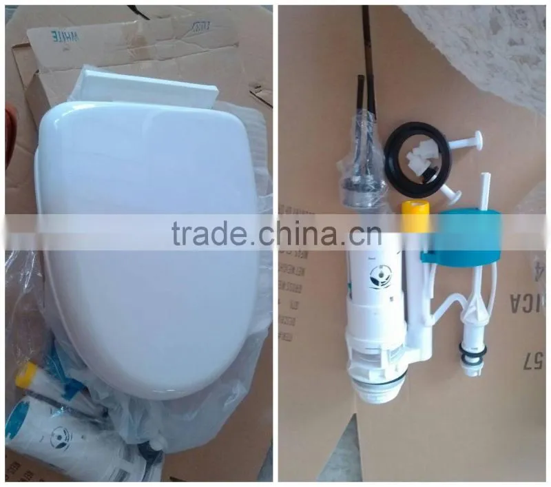 2014 Sanitary ware ceramic washdown two piece wc toilet