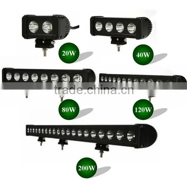 high lumens 10inch off road cree led light bar