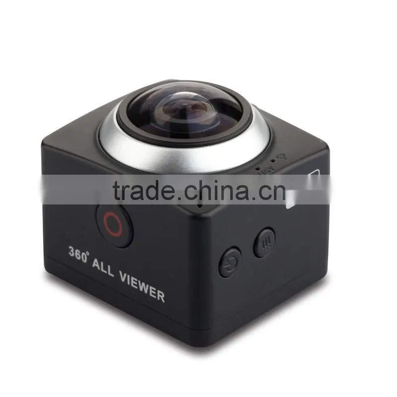 New CUBE360 Mini Sports Action Camera 360 Degree Panoramic View wifi extreme sports action video camera