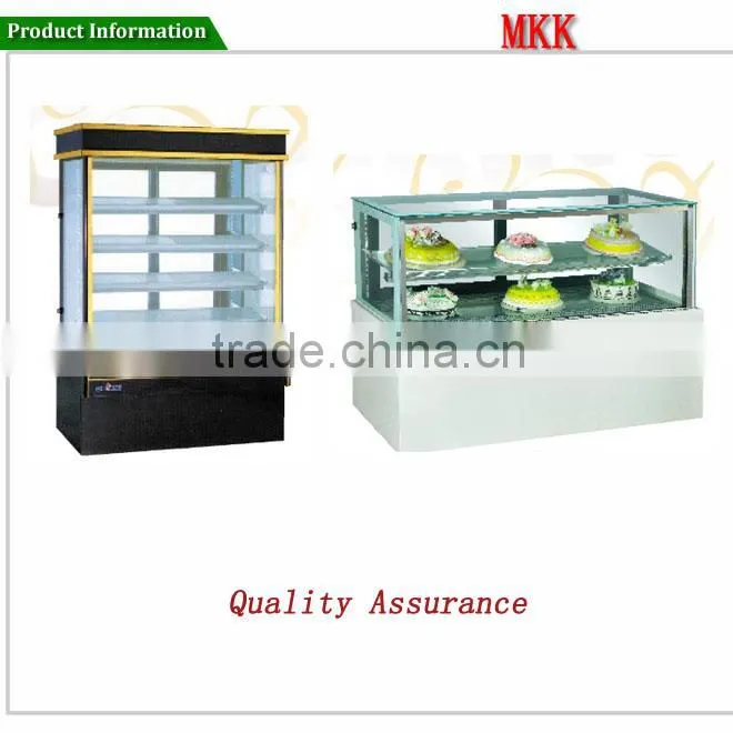 MKK cake display showcase professional maker 2015 new arrival