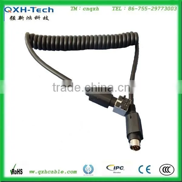 High Quality 9 pin Male to Female Mini Din extension cable Factory Supply