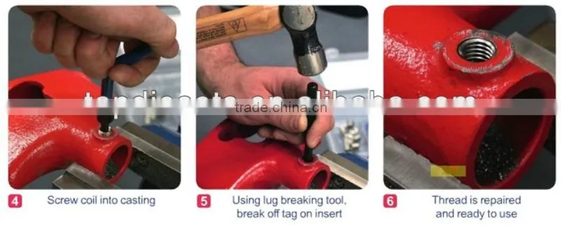 131pcs combination Rethreading Tool Set