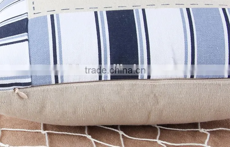 Beach Towel With Pillow Sea Anchor Cushion Cover