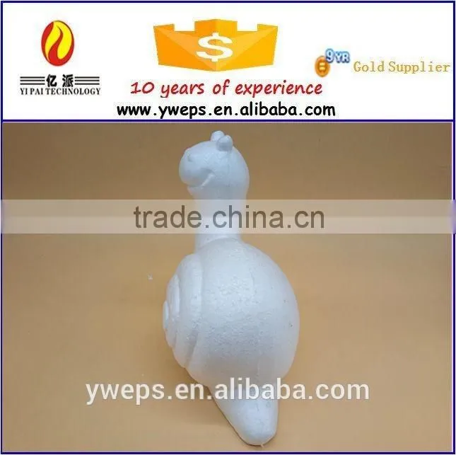 High quality styrofoam foam snail animal model/3D animal model for sale