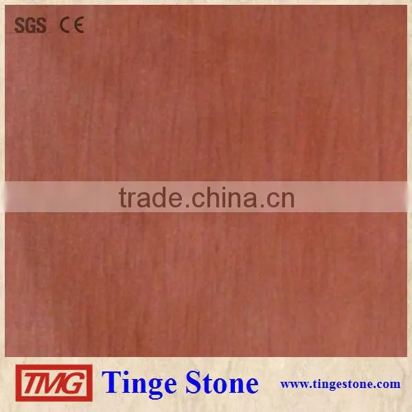Red wooden grain floor tiles for stone project