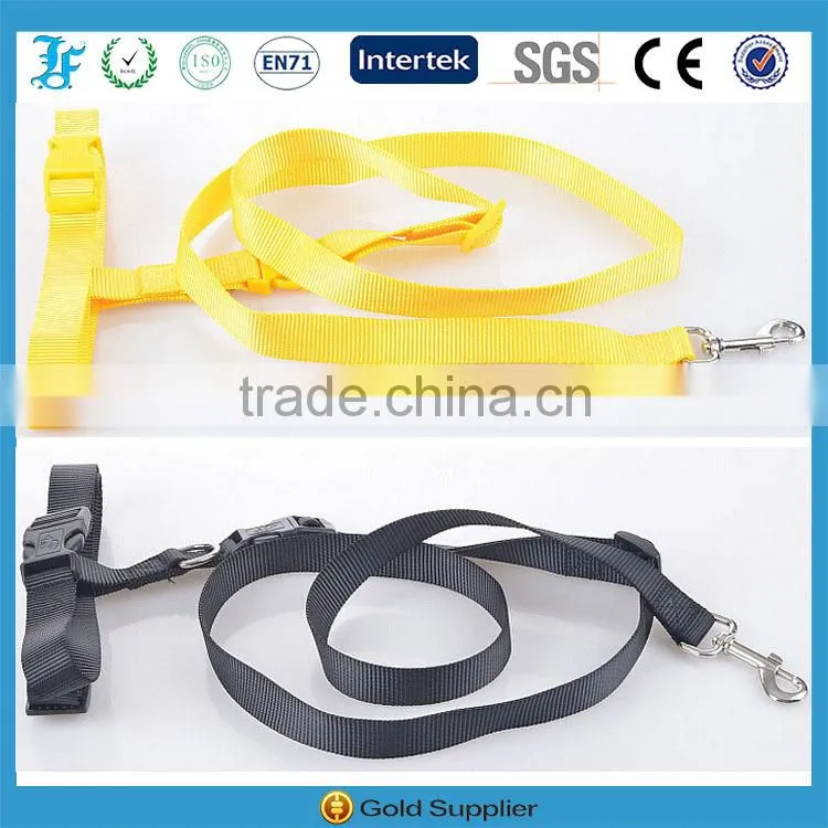 LF Nylon Dog Leash Hands Free Pet Running Leashes