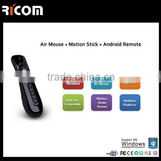russsia keyboard Gyroscope Mini Fly Air Mouse 2.4GHz wireless Keyboard for google android Mini PC TV Player