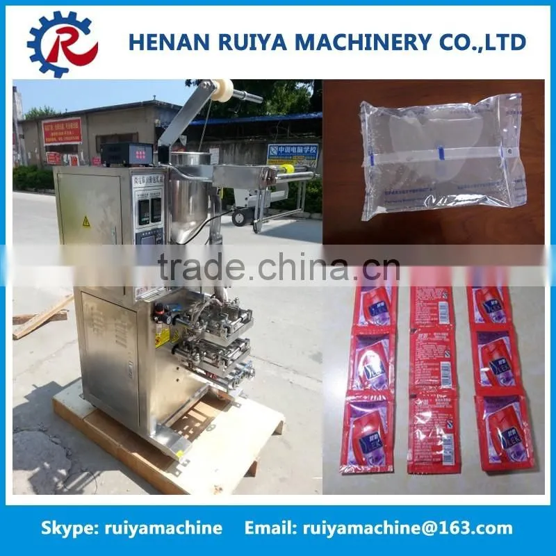 Factory price Automatic shampoo gel sachet packing Machine