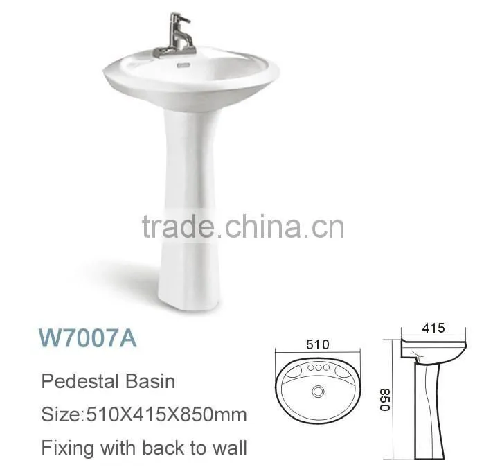 Porcelain cheap ivory shape bathroom wash basins on sale