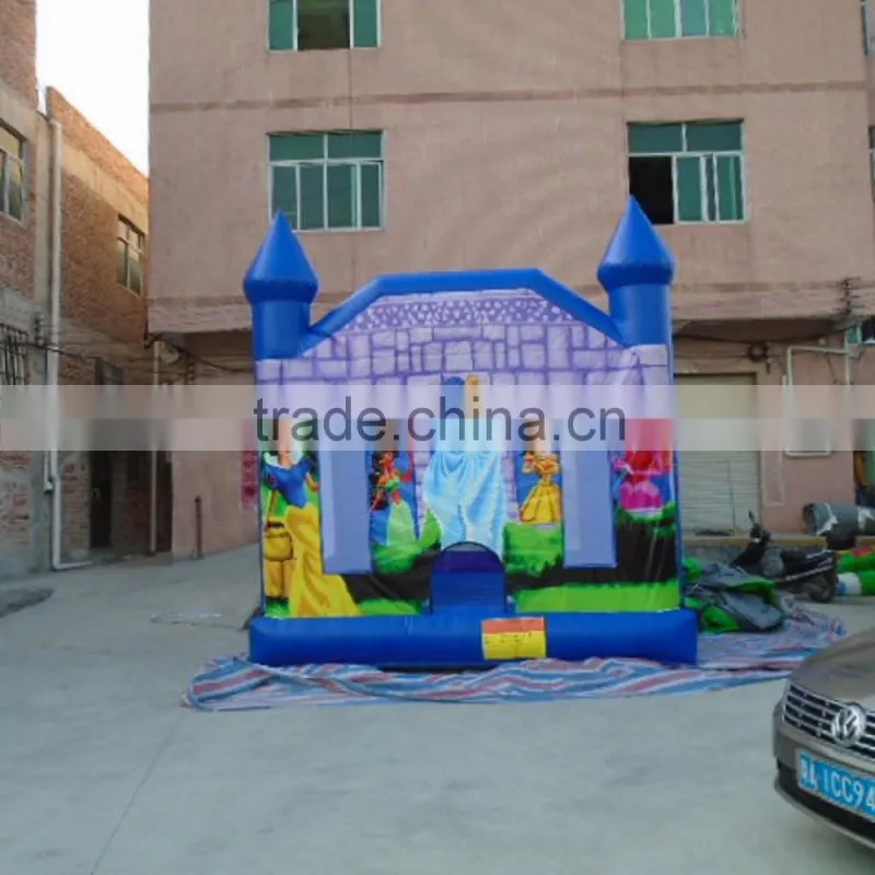 Hot princess inflatable combo bouncer